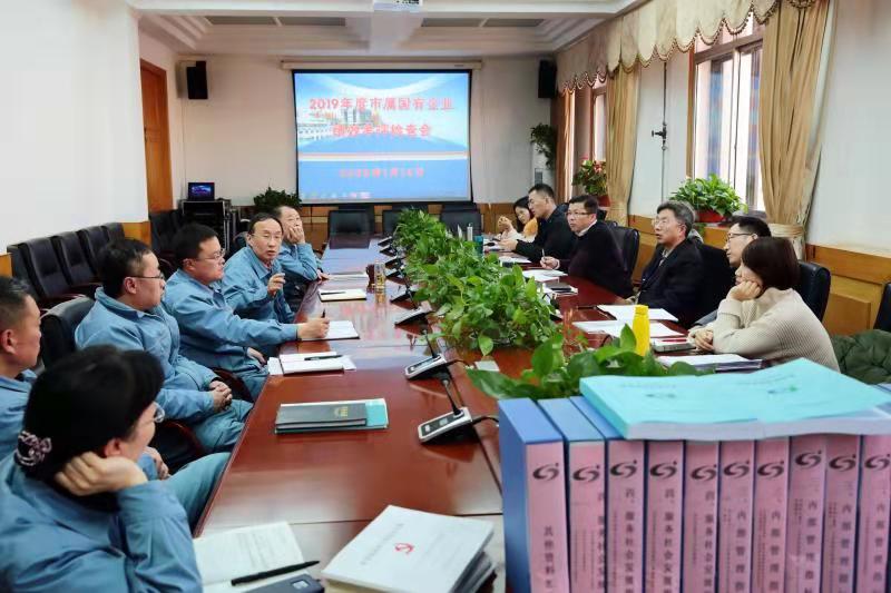市國資委績效工作考評組到公司檢查指導